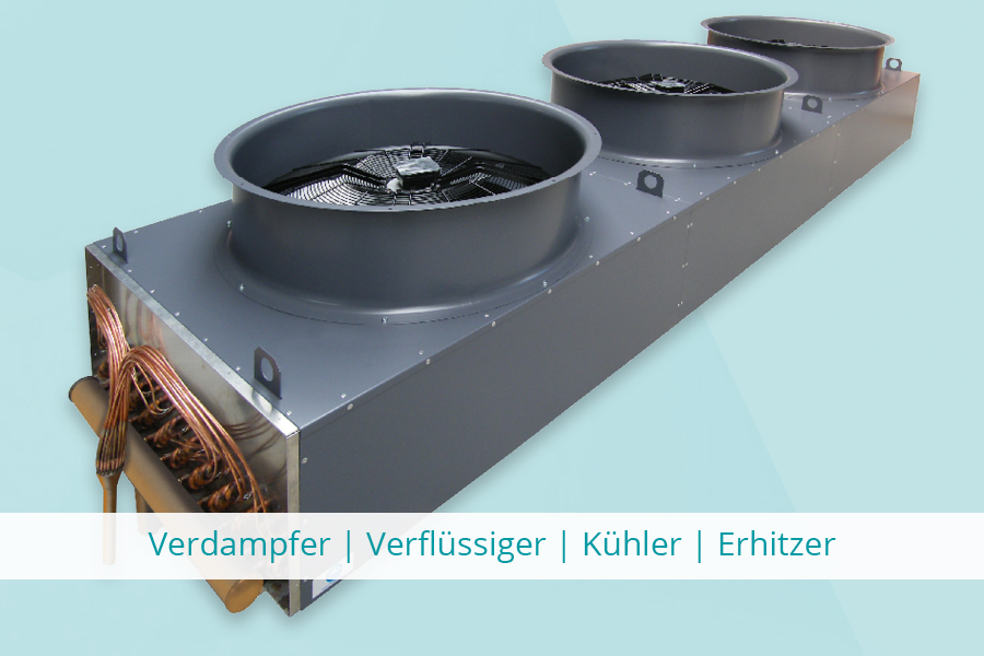 Verdampfer | Verflüssiger | Kühler | Erhitzer